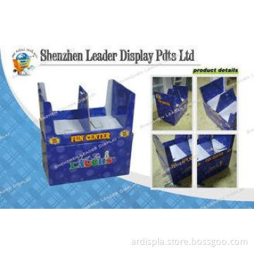 Point Of Purchase Cardboard Counter Bottle Display Boxes Fo